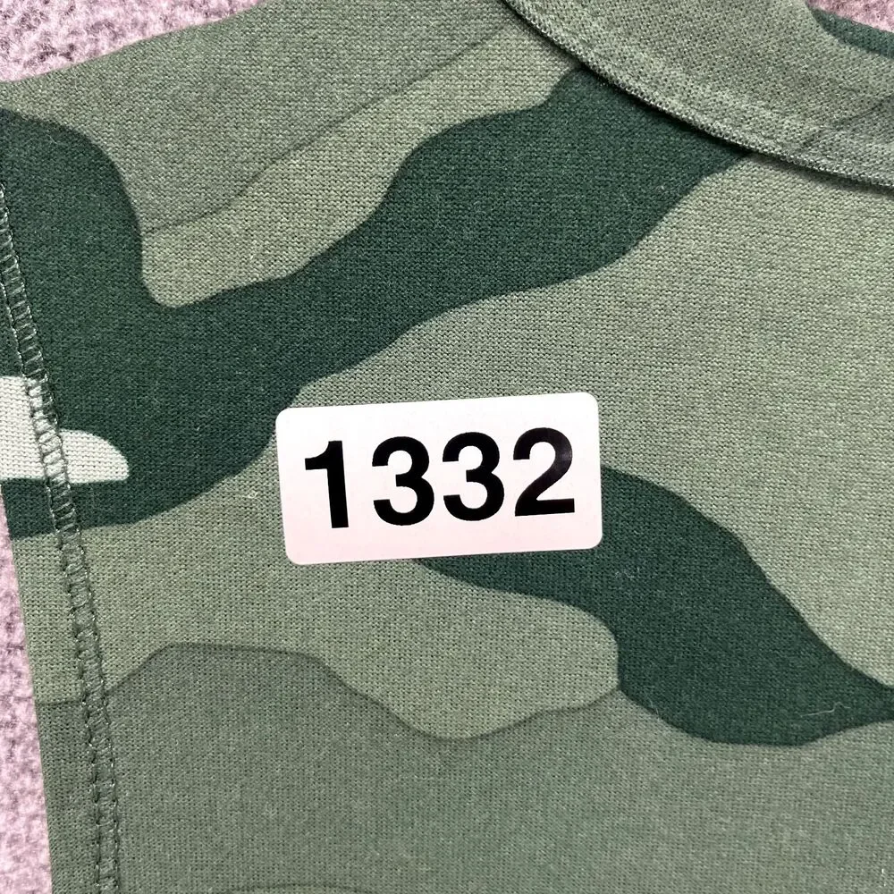 Old navy Top Girls XL (14-16) Youth crop Tank camo‎ green active scoop neck